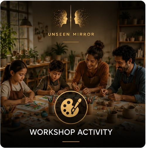 UNSEEN MIRROR creativity workshop visual